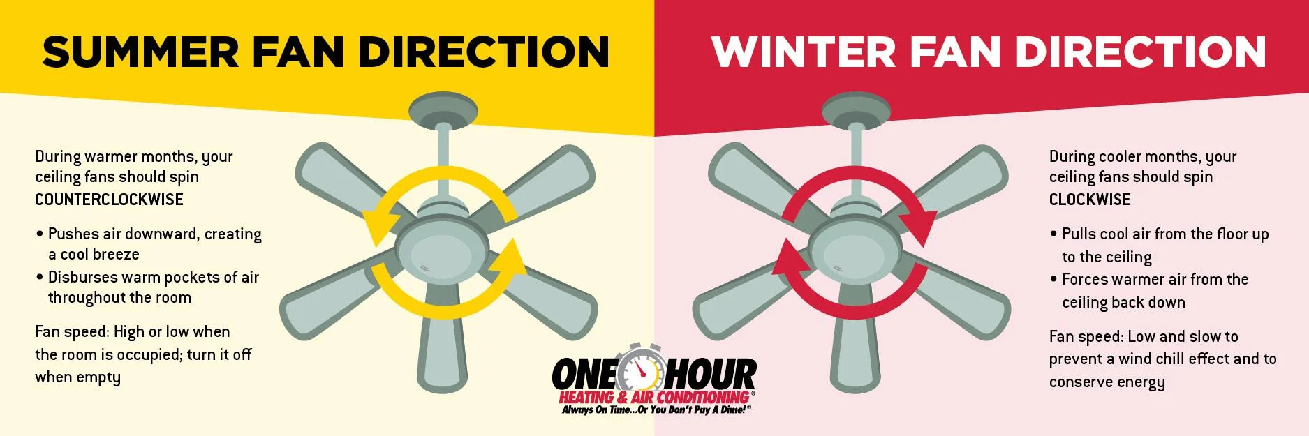 Ceiling Fan Direction for Summer and Winter: Your Ultimate Guide